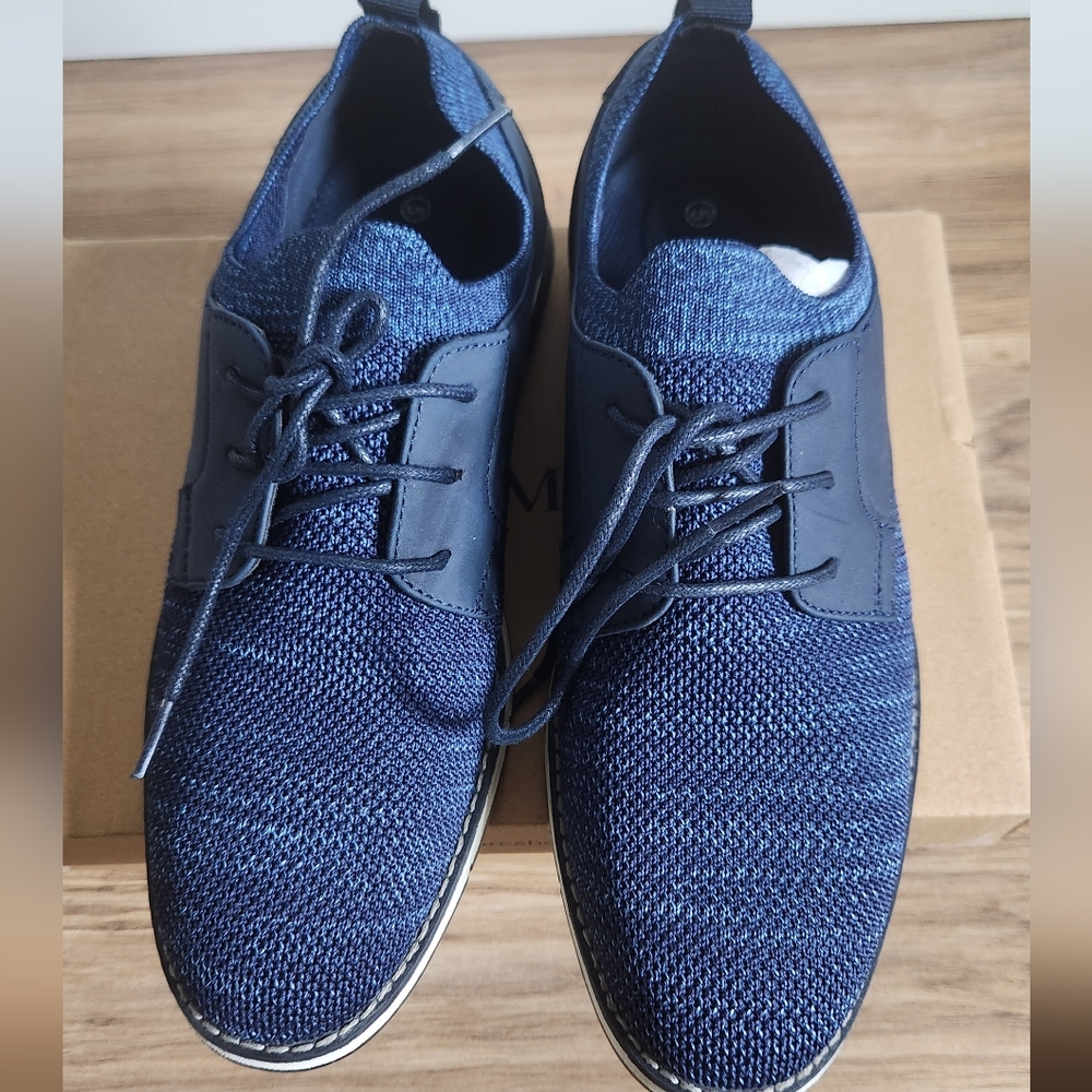 NEW Boys' Knitted Oxford Dress Shoes